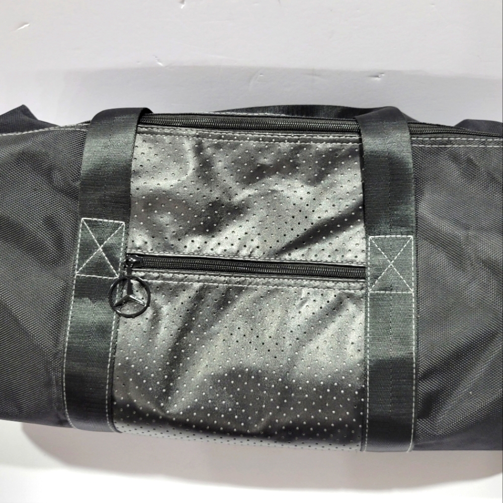 Mercedes Benz Pre-owned Travel Duffle Carry On Bag Black